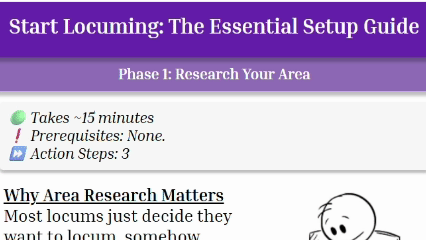 Start Locuming: The Essential Setup Guide (Free Resource)