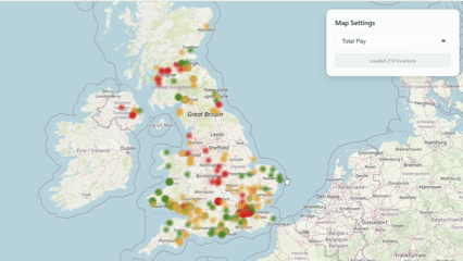 Paid Members Exclusive: UK Locum Shifts Heatmap With Filters